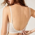 thumbnail image 4 of Harpily 2025 Bra Women's Clearance Lace Solid Color U Shaped Large Backless Soft Underwire Bra, 4 of 5