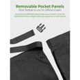 thumbnail image 2 of Dog Trainer Treat Pouch with Detachable Pockets, Hand Free Waist Belt Clip, Dog Handler Training Tools Storage Waist Pockets for Men and Women, also Used to Gardening Work, Hairstylist (Black), 2 of 5