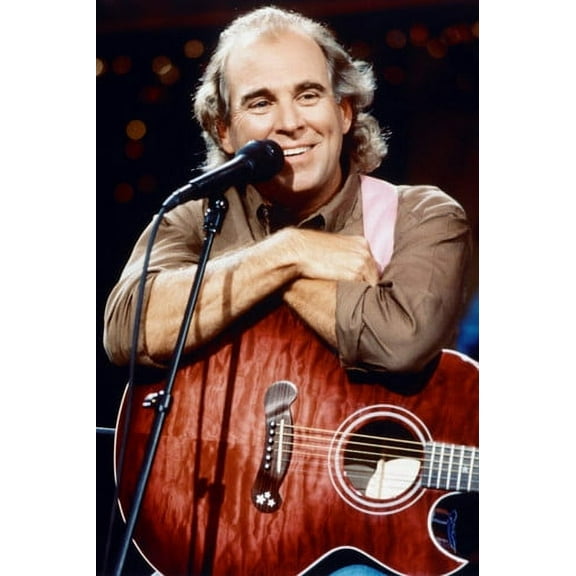 Jimmy Buffett Classic In Concert With Guitar 24X36 Poster