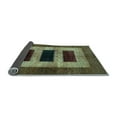 thumbnail image 2 of Ahgly Company Indoor Rectangle Abstract Light Blue Modern Area Rugs, 2' x 5', 2 of 4