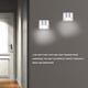 thumbnail image 4 of Luz Solar Para Jardín Al Aire Libre, Luz De Paso De Escalera, Luz De Pared De Acero Inoxidable Ip65, Luz De Pared Led Impermeable Para Valla, Puerta De Patio Trasero, Césped Methold HA027152-01, 4 of 6