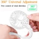 thumbnail image 3 of Ventilador portátil YONGSHENG mini Ventilador USB recargable de cuello doble cabezal 3 velocidades, 3 of 5
