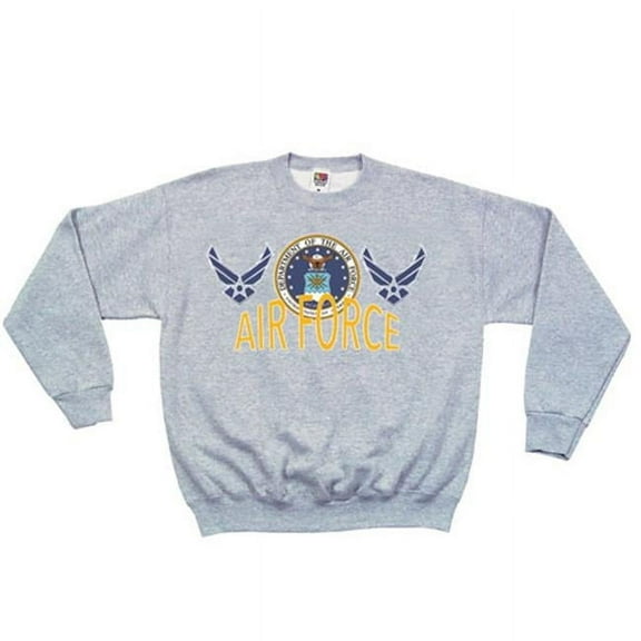 Fox Outdoor Crewneck Sweatshirt - Grey - Small