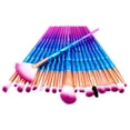 thumbnail image 2 of Juego de 20 brochas de maquillaje premium para difuminar base, polvos, rubor, correctores, iluminadores y sombras de ojos., 2 of 8