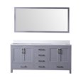 thumbnail image 2 of JERFIT 72 inch Double Sink Bathroom Vanity Set with Quartz Countertop, Soft Closing Drawers, Dark Grey Modern Bath Vanity for Spacious Storage, 2 of 8