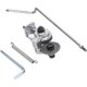 thumbnail image 5 of Corta chapa de hasta 0,8 mm, compatible con taladros de iones de litio de 12-21 V Accesorio de corte de metal para taladros eléctricos, 5 of 5