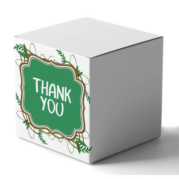 InkdotpotSmall Paper Box -Mini Favor Box ForBaby Shower2x2x2 Inches Paper Gift Boxes, Candy Paper Box For Party Favors, Baby ShowerJungle, Girl/BoyTheme- Pack Of 20