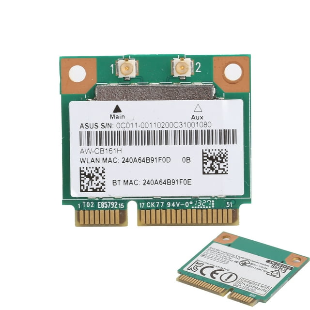 4.0 Módulo Wifi, Mini Módulo Wifi PCB 802.11a/B/G/N/AC Verde AC Para Computadoras Portátiles