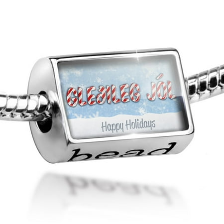bead merry christmas in icelandic from iceland charm fits all european bracelets - Merry Christmas In Icelandic bead merry christmas in icelandic from iceland charm fits all european bracelets - Merry Christmas In Icelandic