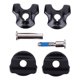 thumbnail image 3 of Abrazadera para tija de sillín de bicicleta cojín de riel de carbono negro Clips para tija de sillín accesorios para bicicletas, 3 of 9