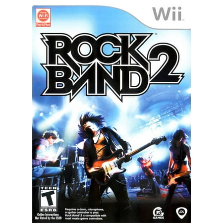 Rock 2 Band Stand Alone Software (Wii) (Best Rock Band Game)