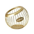 thumbnail image 1 of EGNMCR Coffee Pod Holde Large Capacity Organizer For Counter Coffee Station Organizer Metal Coffee Pods Storage Storage basket, 1 of 2