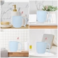 thumbnail image 5 of Homoyoyo 2-Pack Plastic Drinking Cups for Bathroom Use, PP Material Daily Use Cups for Home and Travel, 5 of 8