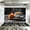 Color 3, variant on Kitchen Backsplash Peel and Stick Wall Murals Kitchen Warm Coffee Bread Black White Modern Removable Mural 35.4"W x 23.6"H, Oil Proof Vinyl Wallpaper for Fireplace & Behind Stove