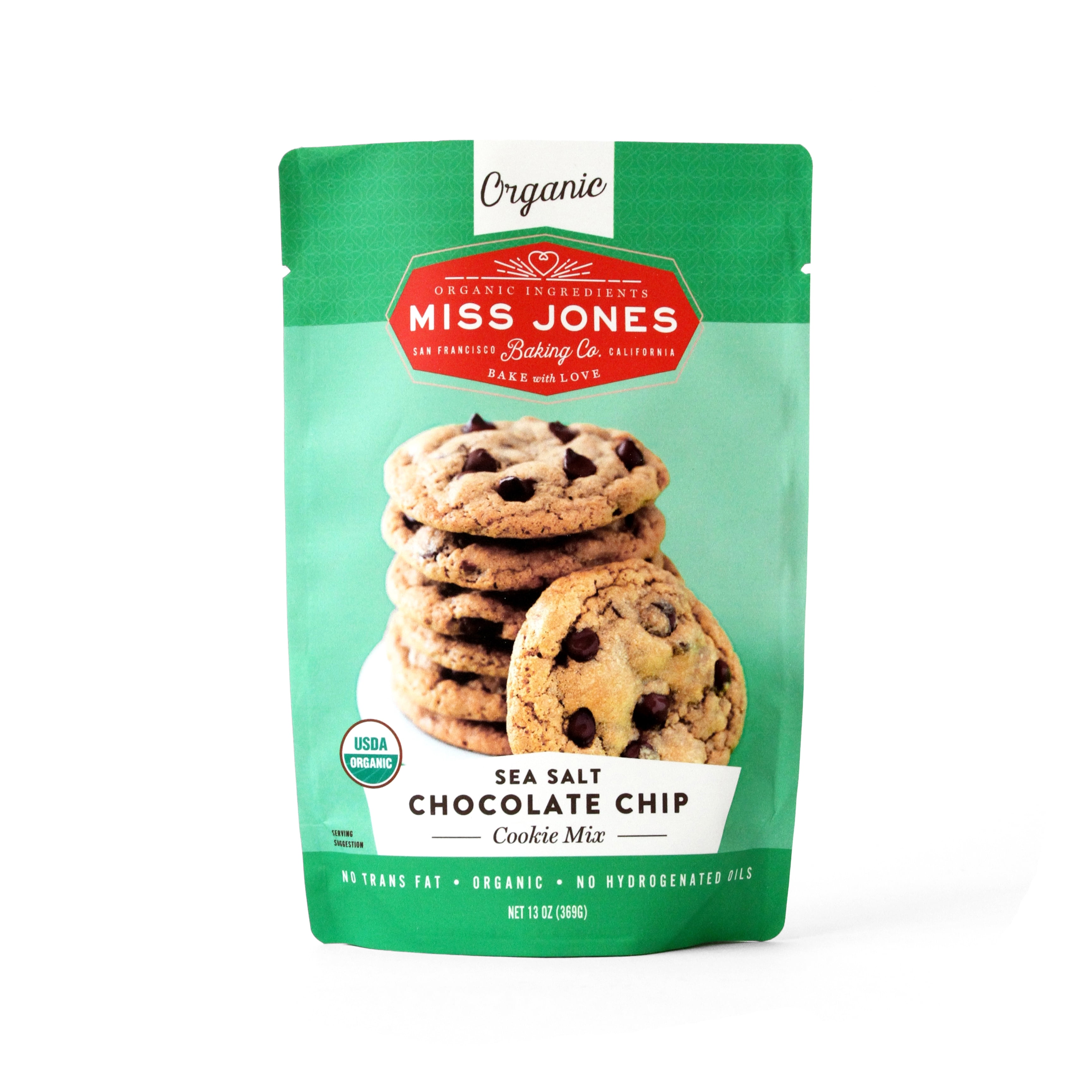 Miss Jones Baking Co Miss Jones Organic Choco Chip Cookie