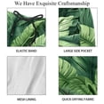 thumbnail image 4 of luoweisi Men's Beach Shorts Quick Dry Swim Trunks with Mesh Lining Tropical Leaves S, 4 of 5