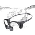 thumbnail image 1 of Restored Mojawa Run Plus Bone Conduction Headphones, Open-Ear Bluetooth Headphones, 32GB MP3 Player, IP68 Waterproof Swimming Earbuds, Deep Bass, Secure Fit for Running, Gym and Daily Use, Black (Refurbished), 1 of 6