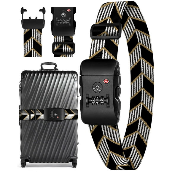 Correas de equipaje Slohif TSA Lock para maletas, cinturón de viaje