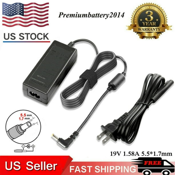 30w 19v Ac Adapter For Dell Inspiron 910 Mini 9 10 12 Power Supply Charger Walmart Com Walmart Com