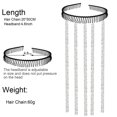 thumbnail image 4 of Chaîne de Cheveux Extension Peigne Type Tête Chaîne Queue de Cheval Décor Accessoires de Cheveux, 4 of 5