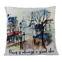 Audrey Hepburn | Paris is always a good idea | Pillow Cover | Throw Pillow | Pillow Cover | Travel Gifts | Gift for Friend | Gifts for Women