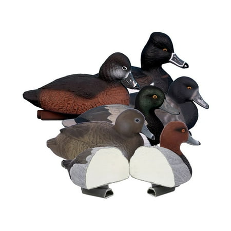 Higdon Standard Diver Foam Filled Duck Decoys 6 Pack