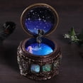 thumbnail image 4 of Caja musical Jadeshay vintage con melodía Castle in The Sky, 4 of 8
