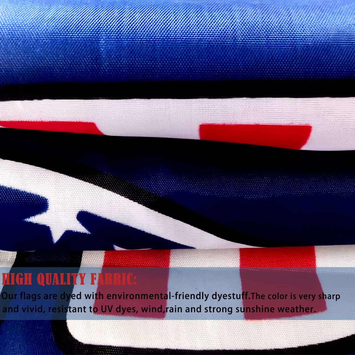 250 Anniversary USA Flag Double Sided 3-Ply 250 Year American Anniversary Flag Heavy Duty - UV Protection & Fade Resistant & 2 Brass Grommets - 250 Years of Freedom
