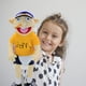 thumbnail image 5 of Jeffy Hand Puppet - Soft and Cuddly Plush Doll, Unique Hand Puppet,Christmas Birthday Gift Ideas for Boys and Girls Handmade Jeffy Puppets, Plush Fabric, 23 inch, 5 of 7