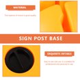 thumbnail image 3 of 2pcs Agility Pole Accessory Soccer Agility Pole Stand Agility Pole Plastic Base Basketball Training Equipment, 3 of 7