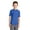 Royal Blue, variant on Port Company Youth Performance Blend Tee-XS (Aquatic Blue)