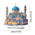 thumbnail image 2 of Cheapark 1PC Easter Ornament 2D Printed Acrylic Decorative Items Suitable For Office Desktop Bookshelf Dining Table Decoration Easter Themed Decorative Accessories, 2 of 6