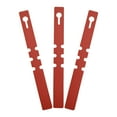 thumbnail image 1 of Unique Bargains PVC Plant Label Stake 21 x 2 cm Water Resistant for Garden Red 100 Pack, 1 of 5