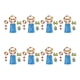 thumbnail image 1 of Guirnaldas Sonducket Hula Kit de Accesorios de Disfraz Decoración de Fiesta Azul, 1 of 6