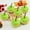 Multicolor #5, variant on 10 Pack Small Artificial Lifelike Mini Pumpkins | Fall Harvest Cucurbit Decor | Thanksgiving & Table Centerpiece | 1.37 Inch Plastic Pumpkins for Home & Garden