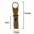 thumbnail image 4 of 5-pc Multi-Use Nylon Webbing Water Bottle Carabiner Hook, 4 of 6