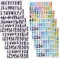 thumbnail image 1 of EIGTHTAIL 24Sheets 400pcs Large Letter & Number Stickers 2.5 Inch Self Adhesive Letters Stickers Big Font Stickers, 1 of 7
