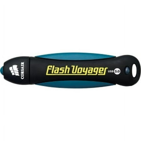 UPC: 0843591047289 | Corsair 128GB Flash Voyager USB 3.0 Flash Drive – 128 GB – USB 3.0 – Black – Water Resistant  Rugged Design  Shock Proof