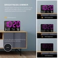thumbnail image 3 of Digital Clock, Digital Wall Clock with Remote Control, 3 of 5