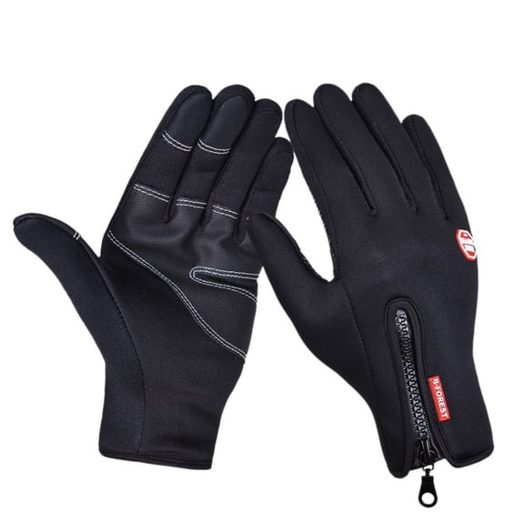 Winter Thermal Gloves, Cycling Gloves for Men Women, Waterproof Windproof Warm Anti-Slip Touch Screen Gloves, Motorcycle Mountain Bike Gloves, for Fishing, Driving, Golfing