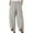 Gray, variant on QUYUON Jogger Capris for Women Fashion Casual Spring And Summer Solid Color Stripe Long Wide Leg Trousers Athletic Capris Female Capris Style Q864 , Black XX-Large