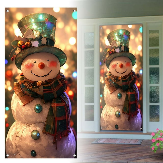 Transform Your Space This : Curtain Banners Decorate Your Home and Create A Comfortable Atmosphere & Decorate Your Door with Patterns! 2