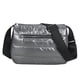 thumbnail image 2 of Bolsa Bolso de hombro con rayas acolchadas retro para mujer Bolsos cruzados de color sólido (gris) JShteea Para Estrenar, 2 of 9