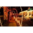 thumbnail image 5 of 100 LED Solar String Lights 40FT Warm White 8 Modes Auto On/Off Xmas Decorations, 5 of 7