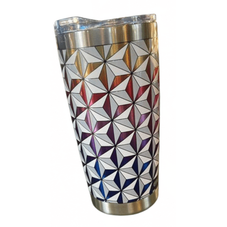 Disney Parks Epcot Spaceship Earth Stainless Tumbler New With Tag