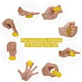 thumbnail image 2 of FAGINEY  Finger Exercise Balls Silicone Grip Balls Massage Therapy Hand Squeeze Eggs Kit For Hand Finger Strength Exercise Stress Relief, 2 of 5