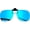 Blue, variant on Clip on Sunglasses Polarized over Glasses Women Amber Flip up Sun Glasses Men UV Protection Driving Hiking Brown Lens