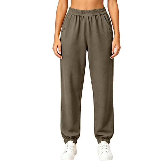 Sweatpants Women Lightweight Tapered Track Pants Workout Gym Active High Waisted Comfy Joggers Fall Clothes