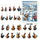 thumbnail image 4 of Calendario de cuenta regresiva para Navidad 2026 | Precioso calendario de adviento acrílico con diseño de panda | Adorno navideño | Caja de regalo incluida | Decoración navideña para la oficina, la, 4 of 5