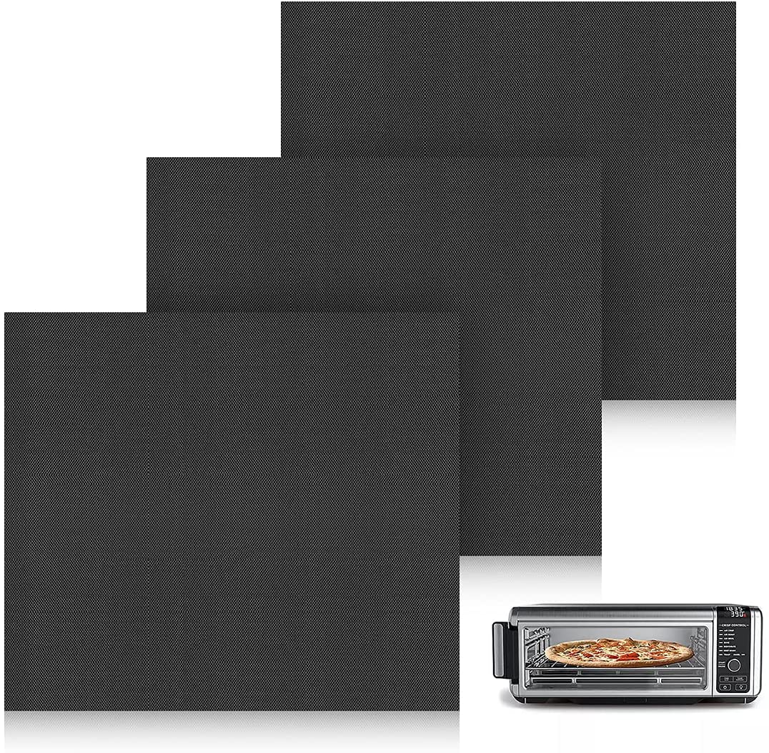 HZPOWEN Air Fryer Oven Liners 3 PCS Compatible with Ninja Foodi SP101 SP201 SP301, NonStick Air